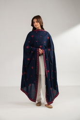 1 Piece Lawn Karandi Embroidered Shawls (CH0033)